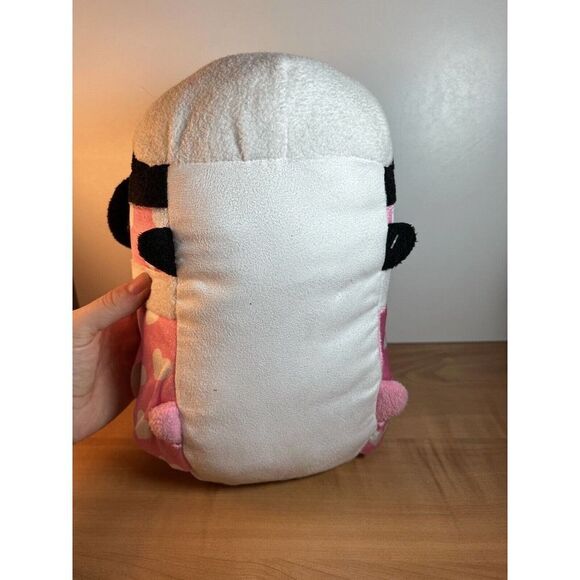 Disney Tsum Tsum Minnie Mouse Pink White Large Plush Stuffed Toy Doll - Picture 7 of 8